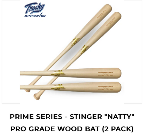 STINGER BATS  _ THE NATTY MAPLE BLONDE AP5 - 33"